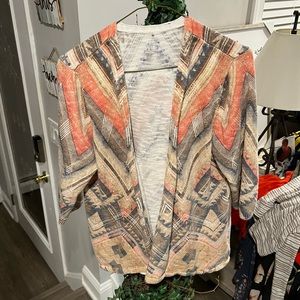 Chico’s Small(M) Multicolor Cardigan Sweater
